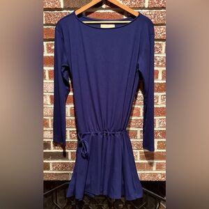 Free People - free-est - Navy Long Sleeve Dress (NWOT)